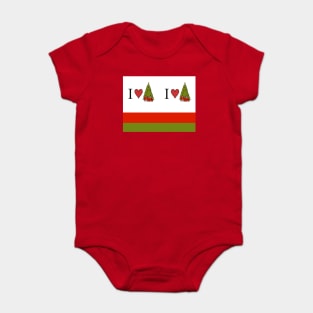 Love Christmas Baby Bodysuit